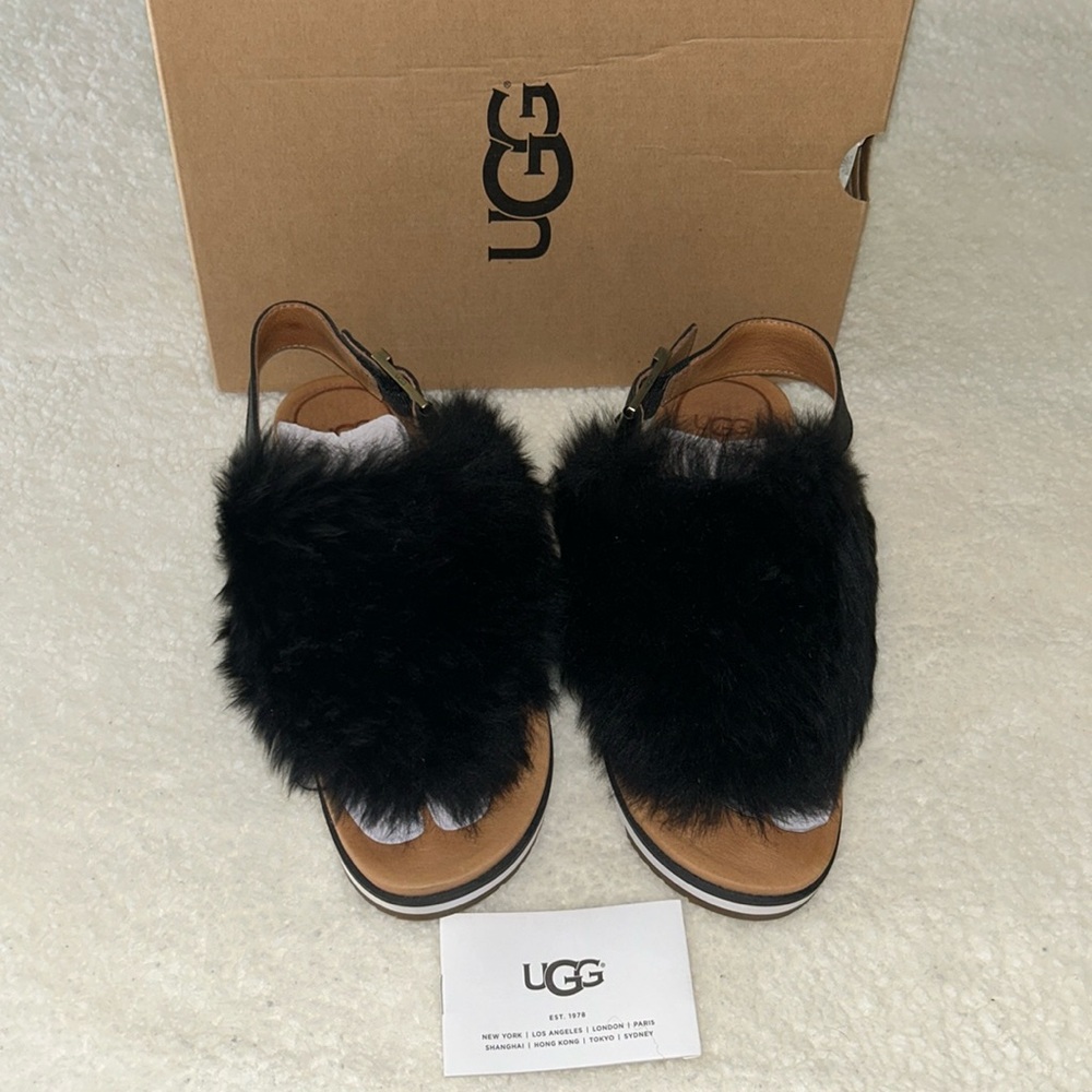 UGG Holly Shearling Sandals